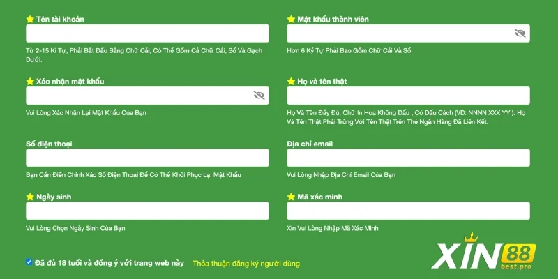 Đăng ký nhà cái đơn giản, nhanh chóng và bảo mật