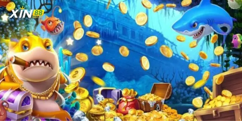 Giao diện săn cá vô cùng bắt mắt
