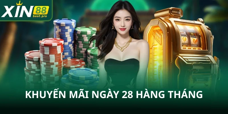 Khuyến mãi ngày 28 mỗi tháng