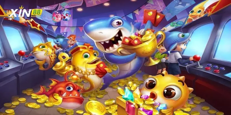 Phòng chơi bắn cá siêu đa dạng